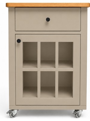 Dipole Furniture Movin Mat Lake Sütlü Kahve (RAL-1019) Servant Mobilyası