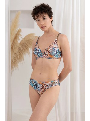 Adasea Lapieno 264278 Aksesuarlı Balenli Bikini Takımı