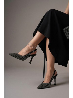 Walkenzo 9 cm Topuklu Kadın Stiletto Ayakkabı