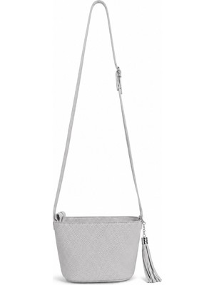 Ecrou Mini Bag  Floater Omuz Çantası Gri