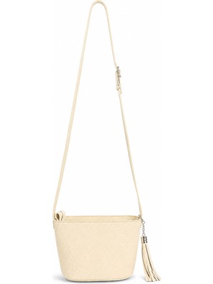 Ecrou Mini Bag  Floater Omuz Çantası Ekru