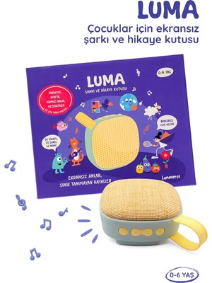 Lumaverse Luma Şarkı ve Hikaye Kutusu - Eğitici Masalcı & Radyasyonsuz Uyku ve Yol Arkadaşı