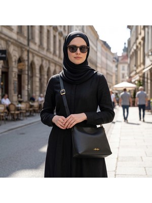 La Boutique D-2780 Hakiki Deri Siyah