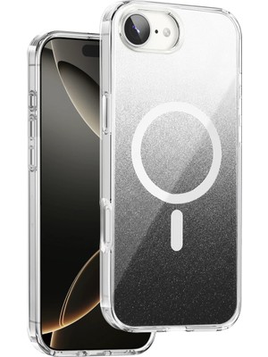 Mepa Onegif  Iphone 17E Sora Simli Magsafe Kapak - Siyah Najmaddin