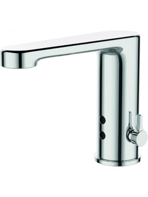 Creavit ES2410 Çift Su Girişli Fotoselli Lavabo Bataryası - Krom