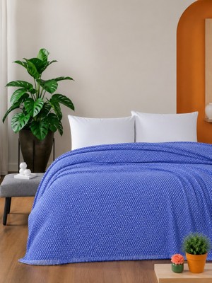 Mulberry Macar Tek Kişilik Pike Pamuklu Yatak Örtüsü 170X230