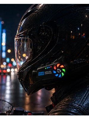 Hep Kask Üstü Kamera Bluetooth Müzik ve Çağrı Özellikli Geniş Açılı Lens Najmaddin