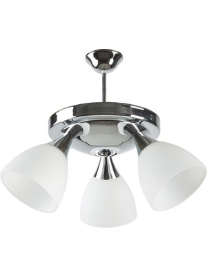 Rsylight Rys Modern Spor 3 Lü Dekoratif Opal Camlı Sarkıt Avize