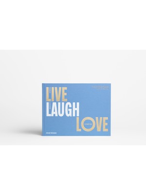 Print Works Printworks Fotoğraf Albümü - Live Laugh Love