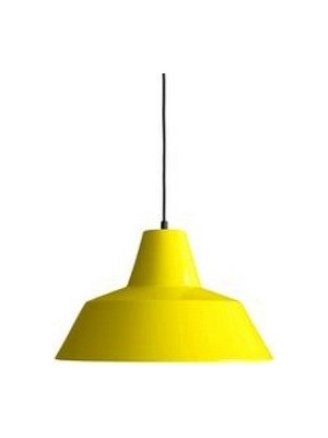 Rsylight Retro Metal Sarkıt Avize Rustik Tekli Sarkıt Sarı Içi Beyaz Cafe Mutfak Aydınlatma 30 cm