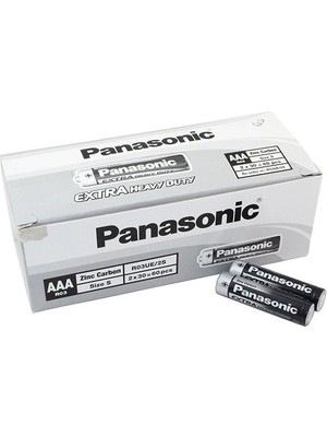 Evimdeyokyok Panasonic Manganez Ince Kalem Aaa Pil 60'lı Paket
