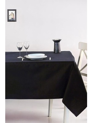 Denizli Concept Roma Masa Örtüsü Siyah 170X300 cm