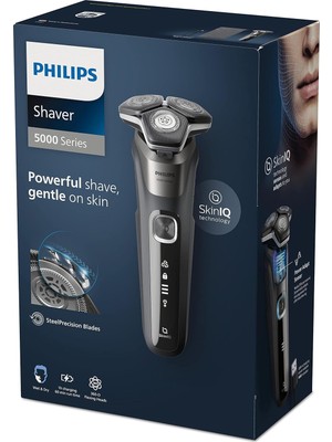Serisi Tıraş Makinesi Sinekkaydı Tıraş Skin Iq Teknolojisi Islak ve Kuru Kullanım Hassas Düze
