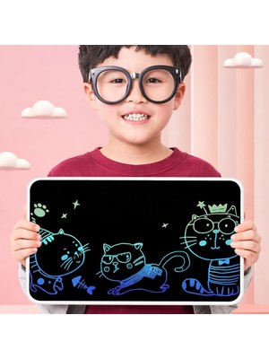 Tableti Xl Büyük Boy 21 Inç LCD Çift Taraflı Yetişkinler ve 3 Çocuklar Için Yazı Tahtası �