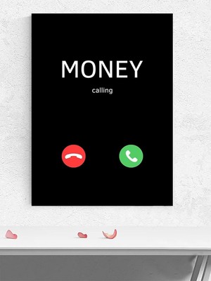 Calls Para Çağrısı Motivasyon Poster - Afiş - Ofis Çalışma Odası Dekorasyon