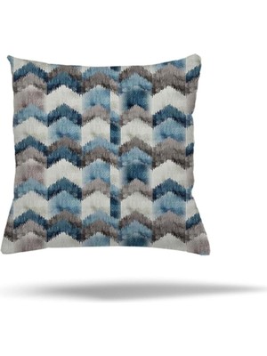 Pelangi Patchwork Çiçek Desen Etnik Gizli Fermuarlı Yastık Kılıfı Kırlent Kılıfı Koltuk Y