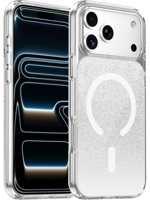 Zenviaa Onegif Apple Iphone 17 Pro Max Sora Simli Magsafe Kapak - Beyaz ZENVIAAC12