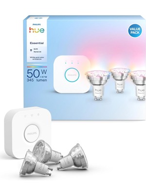Essential 3'lü GU10 Spot Başlangıç Seti 345 Lumen