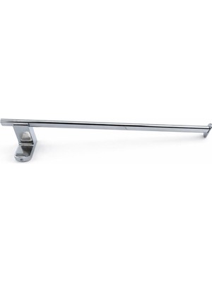 Havluluk Krom 35 cm Vidalı Duvara Monte Paslanmaz Duvar Tipi Mutfak Banyo Havlu Aparatı