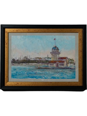 Galeri Atmaca Turkuaz Işıltılarda Kız Kulesi ve Tarihi Yarımada