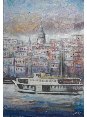 Galeri Atmaca Galata'nın Puslu Şarkısı: Vapurun Sessiz Geçişi