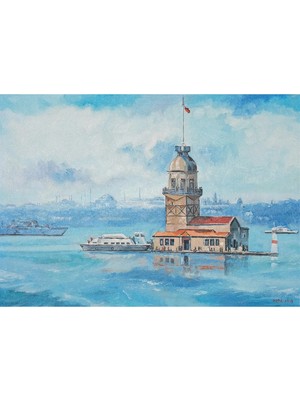 Galeri Atmaca Kız Kulesi'nin Mavi Huzuru