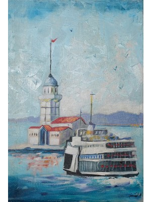 Galeri Atmaca Mavi Düşler: Kız Kulesi ve Vapurun Buluşması