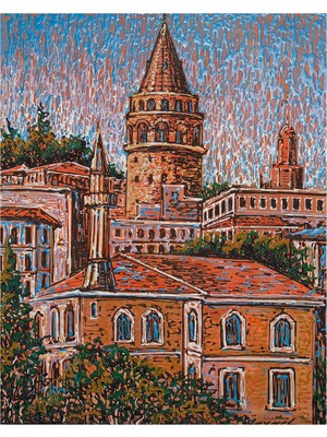 Galeri Atmaca Galata'nın Dokusal Rüyası: Rölyef ve Renklerin Izinde