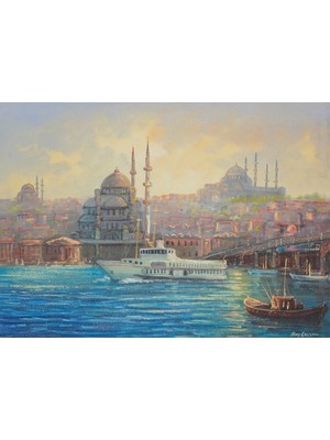 Galeri Atmaca Tarihi Yarımada'da Altın Saatler: Vapur ve Minarelerin Dansı