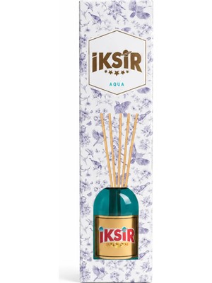 İksir Iksir Bambu Çubuklu Oda Kokusu Aqua 100 ml – Ev ve Ofis Için Ortam Kokusu