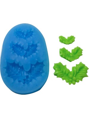 Alze Kimya Hobi Kokina Çiçek Silikon Kalıbı 3'lü 2.5Cm / 3.5Cm / 5Cm
