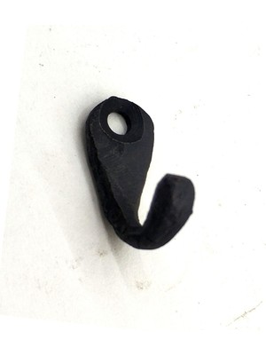 Evimdeyokyok Antika Tarz Dekoratif Pirinç Tekli Mini Askı - 27X11 Mm, Oksit