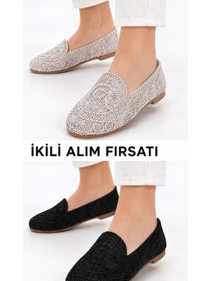 papucumun dünyası Kadın Örgü Malzeme Nefes Alan Günlük Kullanım Babet