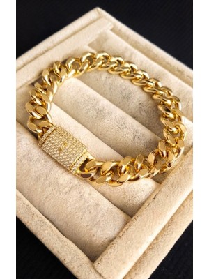 Gurmet Model 14K Altın Kaplama Kadın Bileklik Kuyumcu Işçiliği Xuping Paslanmaz Antialerjik Gurmet Gold Bileklik Künye Gurmet