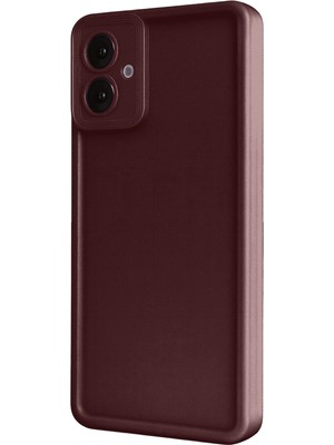 Muratech Newface  Galaxy A07 Viera Silikon - Bordo