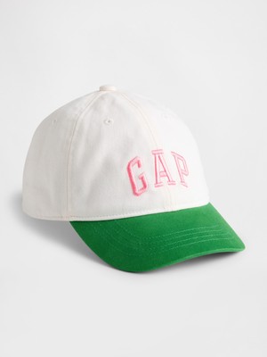 Gap Kız Çocuk Yeşil Gap Logo Beyzbol Şapkası