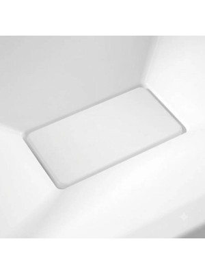 Serel - 4life Seramik Dikdörtgen Lavabo Süzgeç Kapağı - TP10STL110H