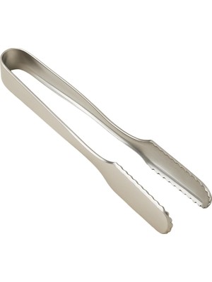 Data Store Perlotus 16 cm Çelik Buz Maşası 18/10 Paslanmaz Çelik Kalın Dayanıklı Ergonomik Tasarım