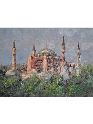 Galeri Atmaca Yeşil Dokuların Ardında Ayasofya