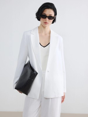 Lc Waikiki Yeni Sezon Keten Karışımlı Kadın Blazer Ceket