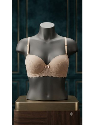 Hb Comfort Destekli Micro Dantelli  Sütyen 2480