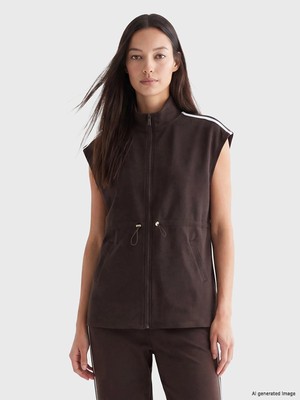 Lc Waikiki Yeni Sezon Dik Yaka Oversize Kadın Yelek