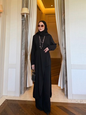 Sevanna Aura Asimetrik Tunik & Pantolon Takım