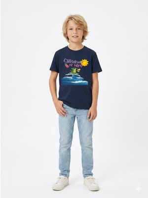 Timsahbaskılıt-Shirt