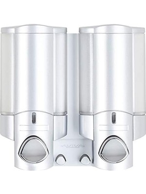 Better Living BLP-76235-1 Aviva Shower Dispenser 2 Chamber Satin Silver