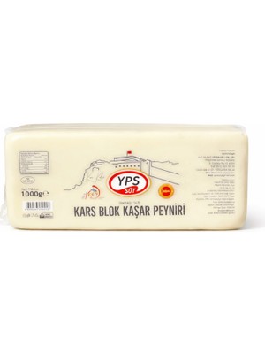 YPS Taze Kaşar Peyniri – 1 kg (Kars Yöresi, Katkısız)