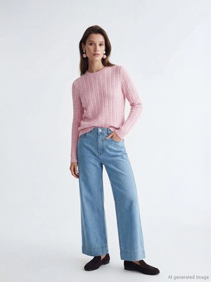 Lc Waikiki Yeni Sezon Wideleg Kadın Jean Pantolon