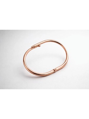 Rose Gold 316L Cerrahi Çelik Anti-Alerjen Bileklik