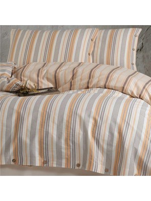 Colezium Butik Native Serisi Çift Kişilik Nev Takımı Velena V1 Somon