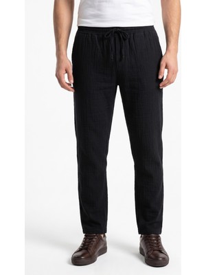 Mösyö Erkek Baggy Kalıp Müslin Kumaş Pantolon BGL-ST05592